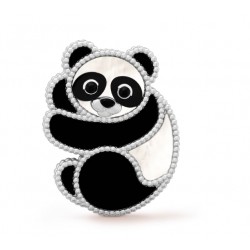 반클리프 Van Cleef & Arpels 럭키 애니멀 팬더 Lucky Animals Panda 브로치 VCARP5LI00