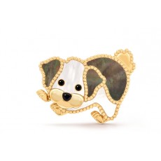 반클리프 Van Cleef & Arpels 럭키 애니멀 비숑 프리제 Lucky Animals Bichon Frise 브로치 VCARP9RV00