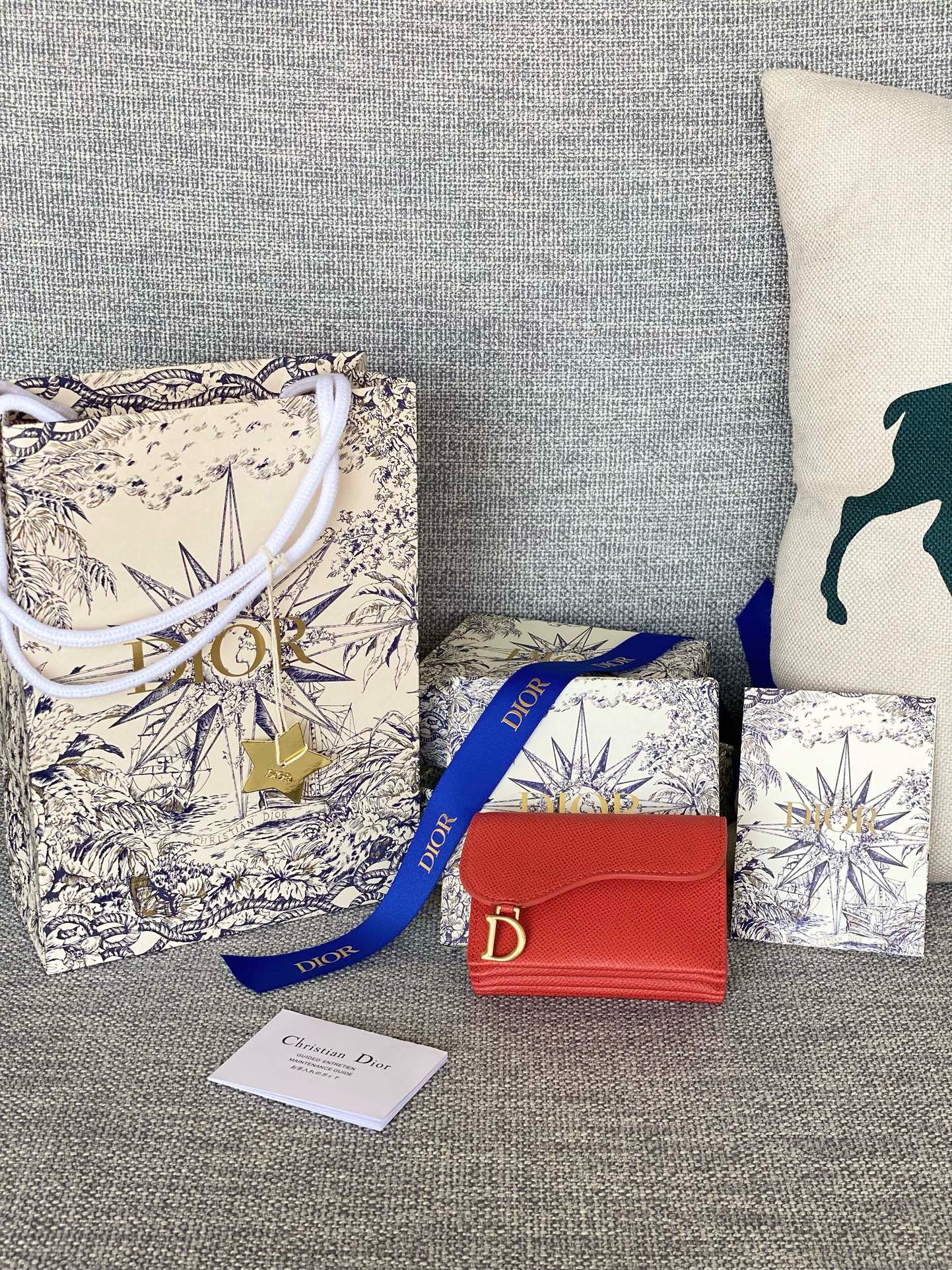 디올 Dior S5644CTZQ-M928 카드 케이스 11CM