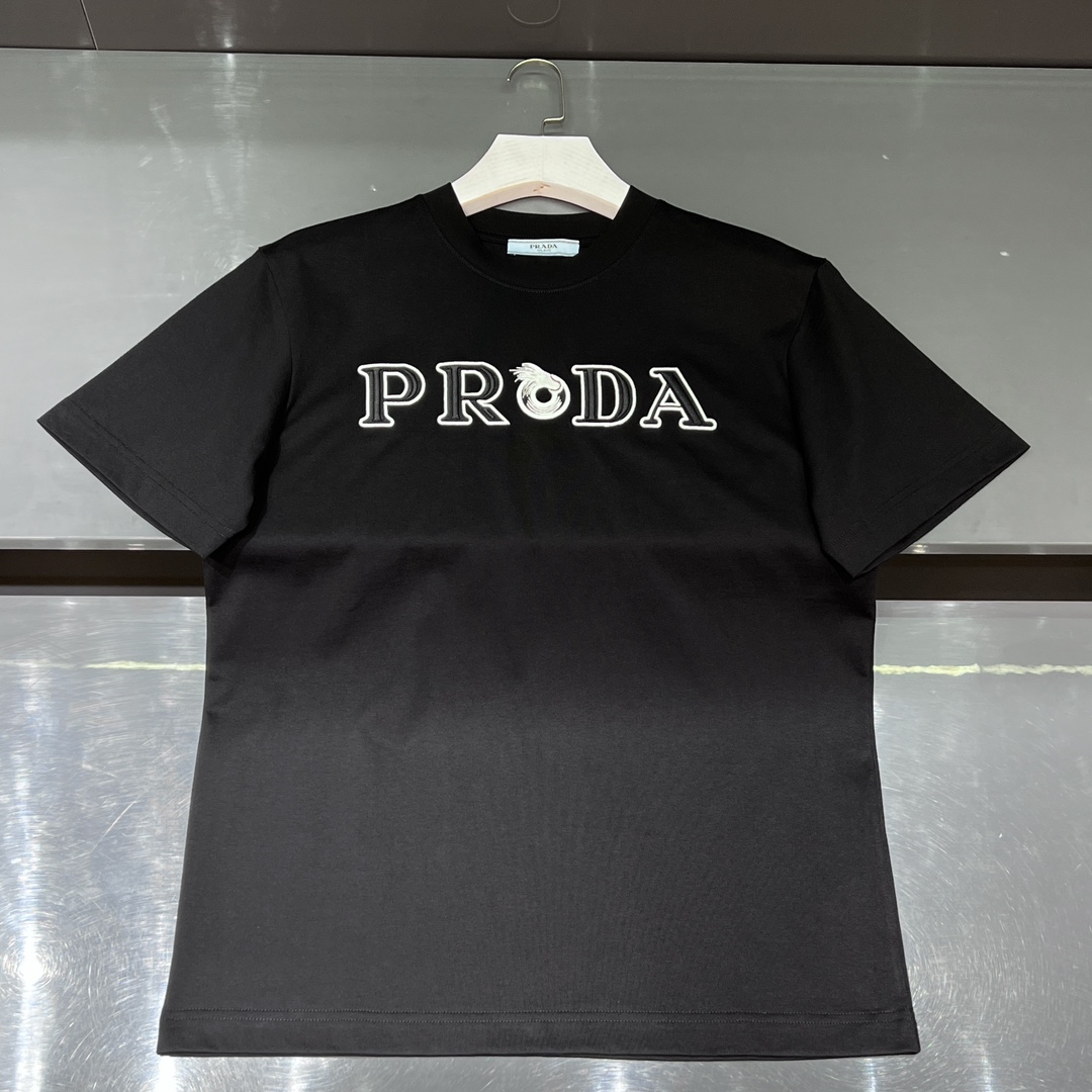 프라다 Prada 반팔 티셔츠