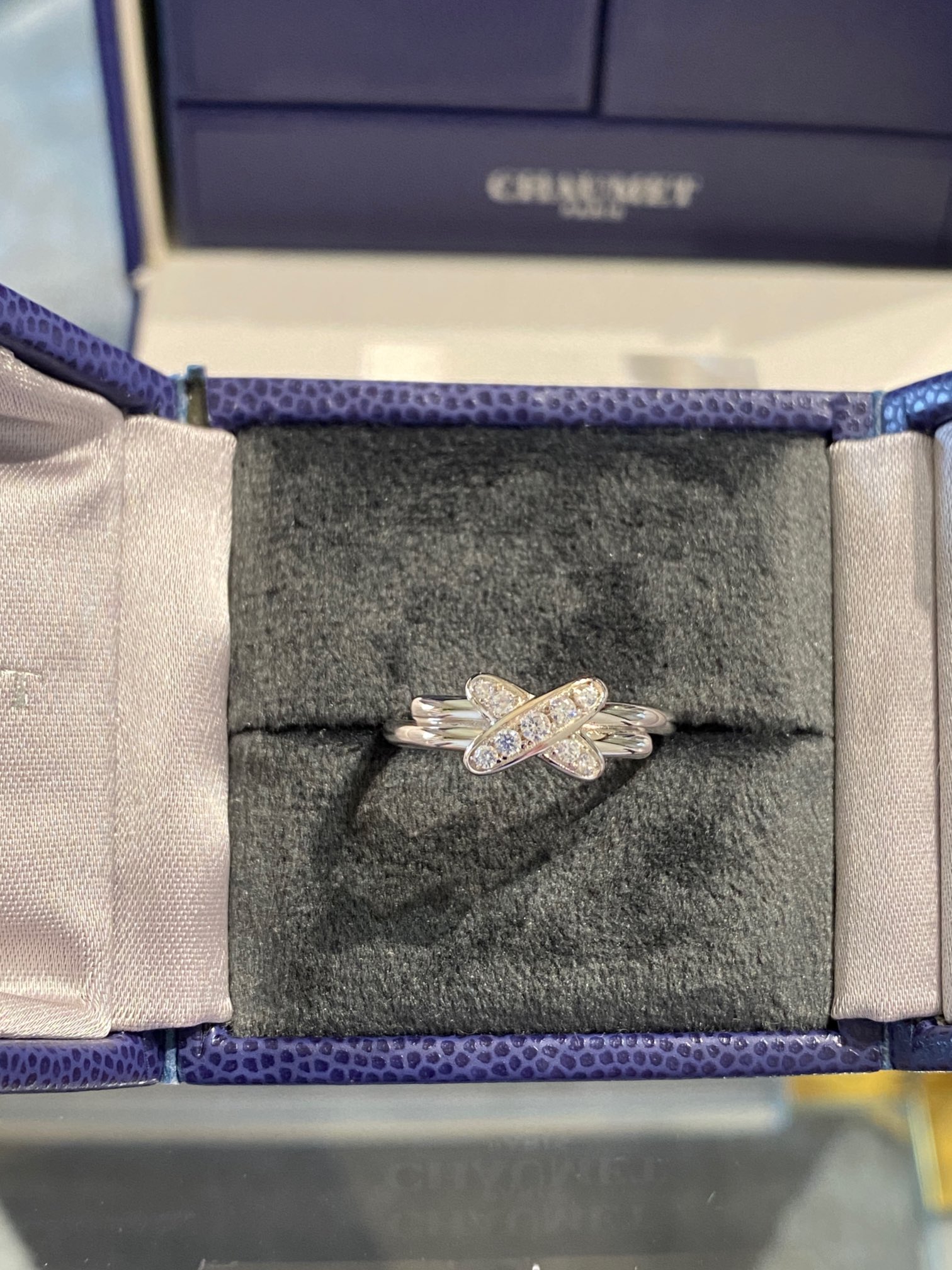 쇼메 Chaumet JEUX DE LIENS 주 드 리앙 반지