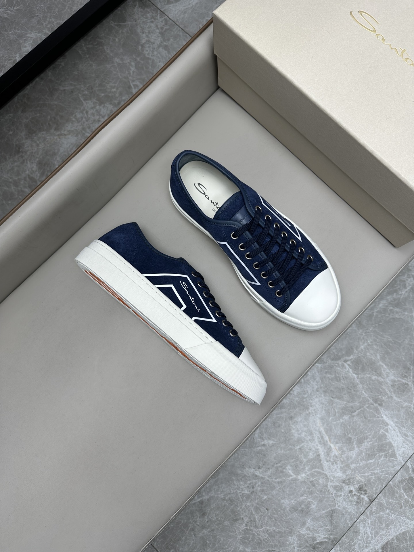santoni 스니커즈