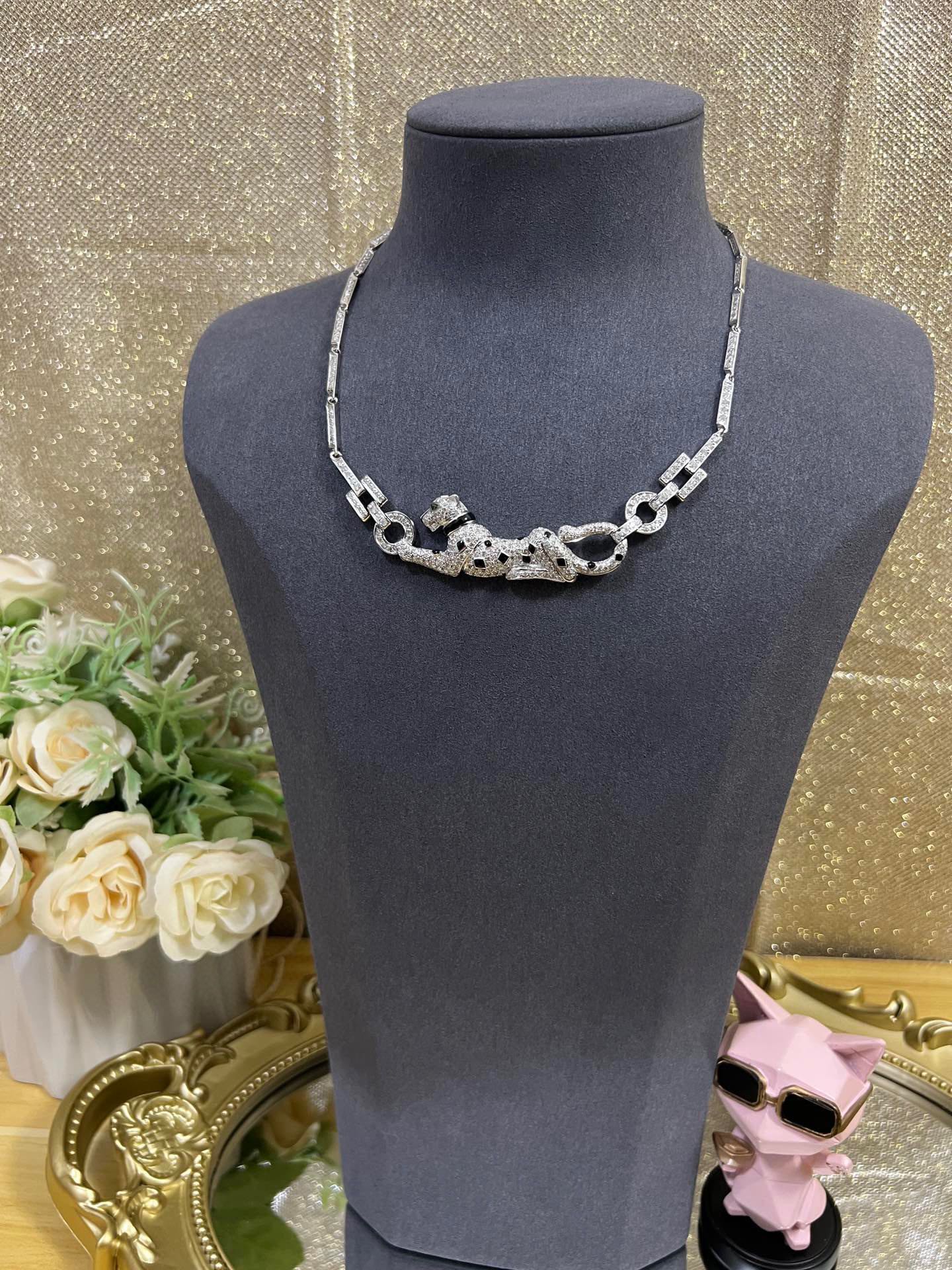 까르띠에 Cartier PANTHÈRE DE CARTIER 팬더 드 까 목걸이