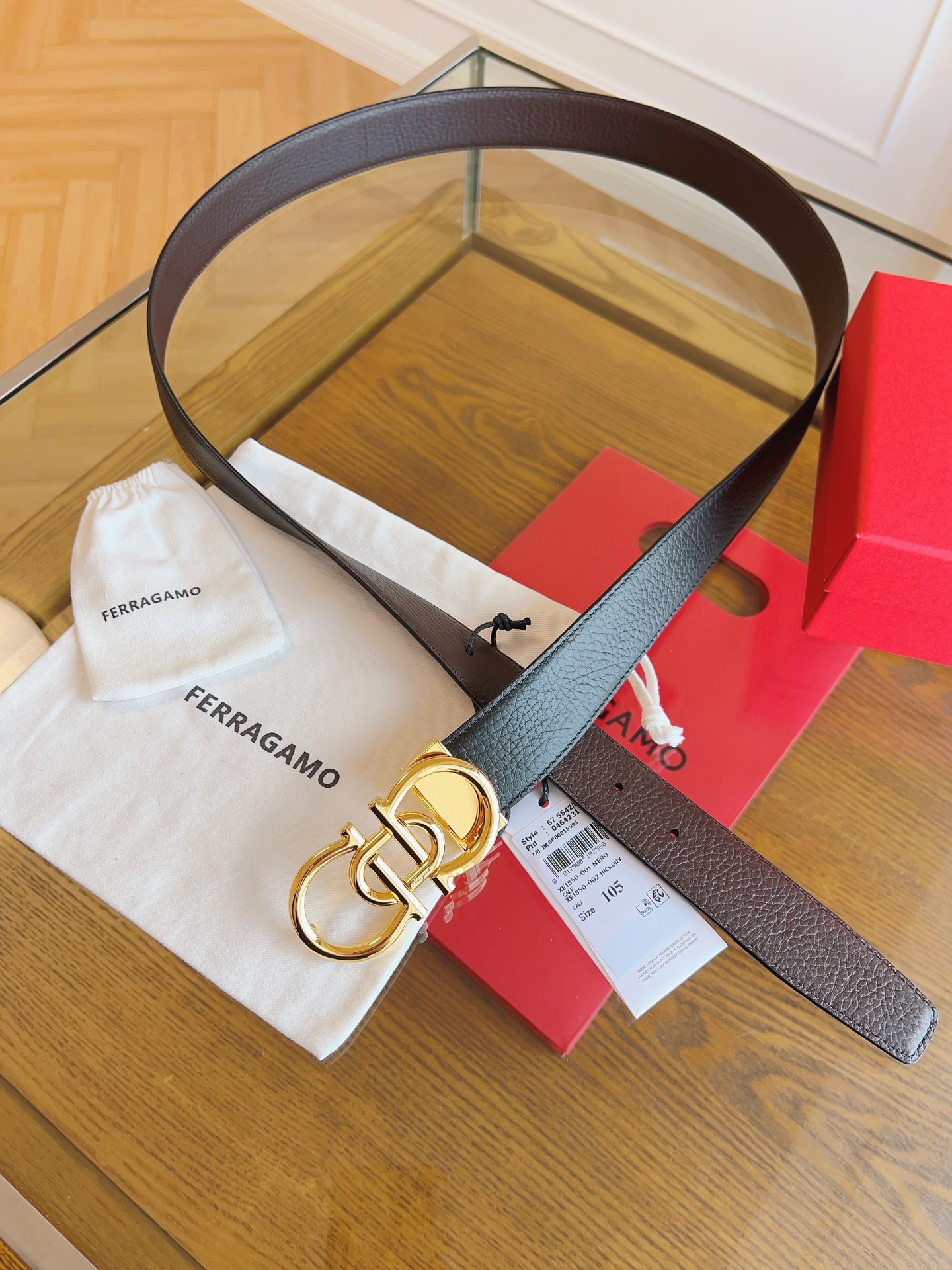 살바토레 페라가모 Salvatore Ferragamo 벨트 35mm