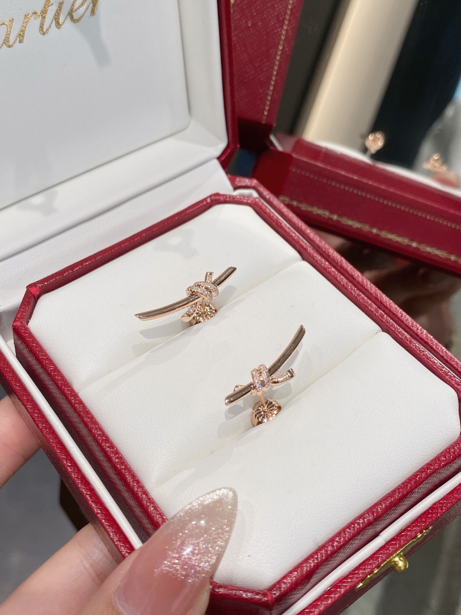 티파니 Tiffany&Co knot 귀걸이