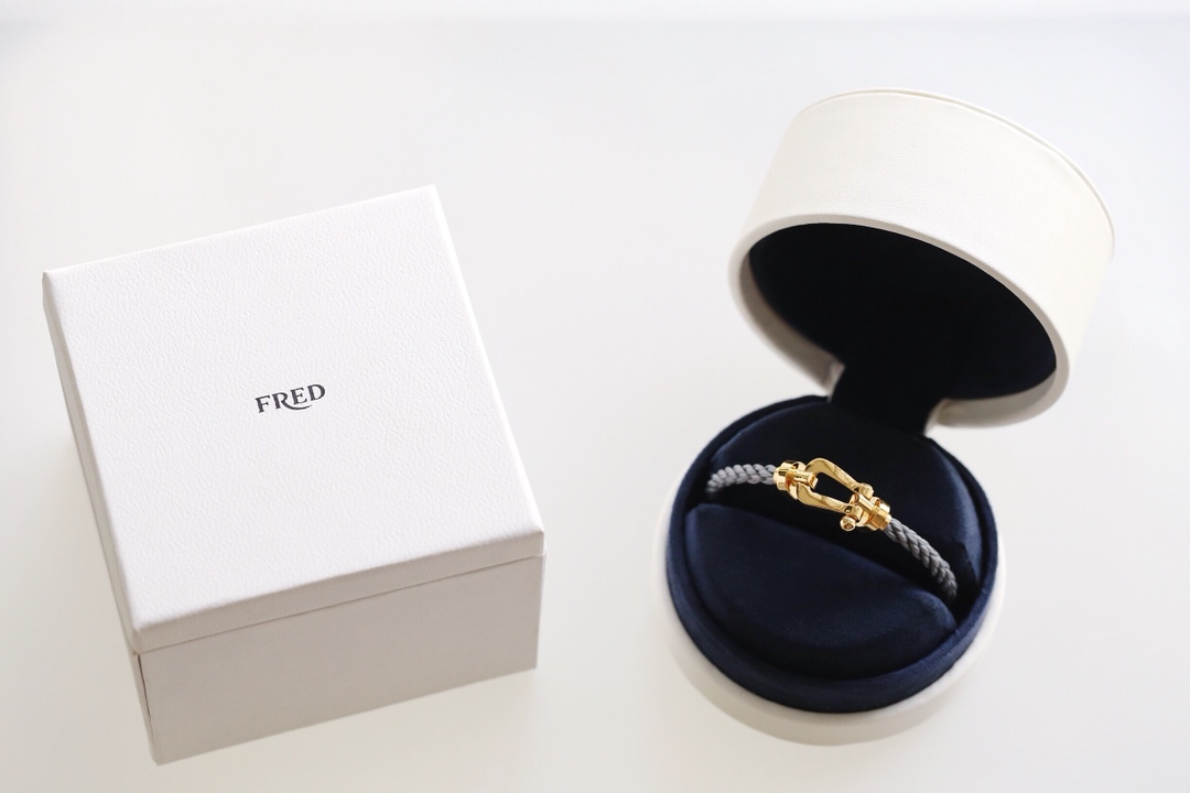 프레드 Fred 팔찌 옐로우골드 VK5Y타입