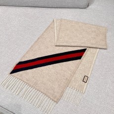 구찌 Gucci 캐시미어 스카프 190×37CM