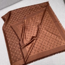 루이비통 LouisVuitton  M77357 모노그램 숄 브라운 140×140CM