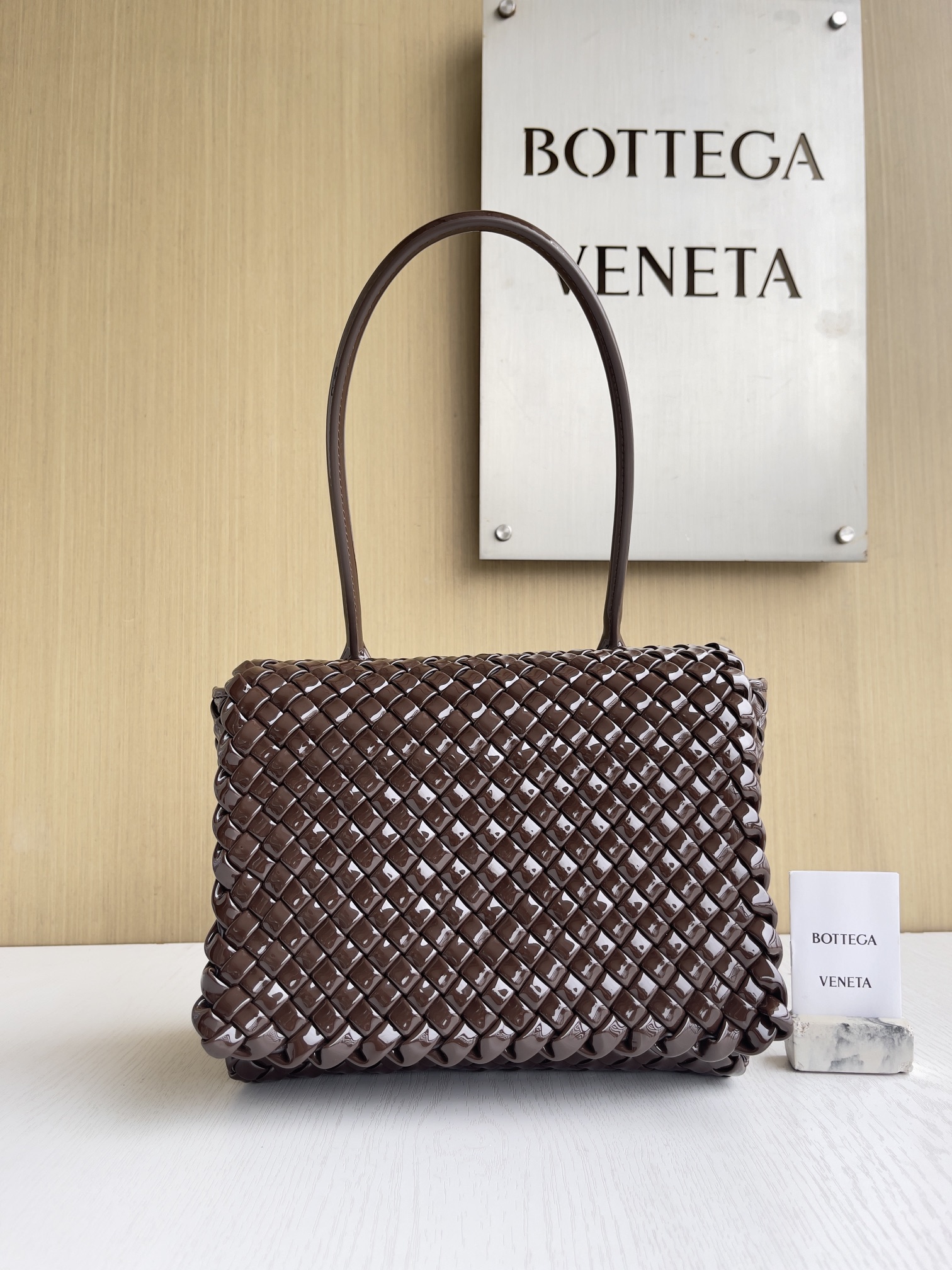 보테가베네타 Bottega Veneta Patti 탑 핸들백 786975