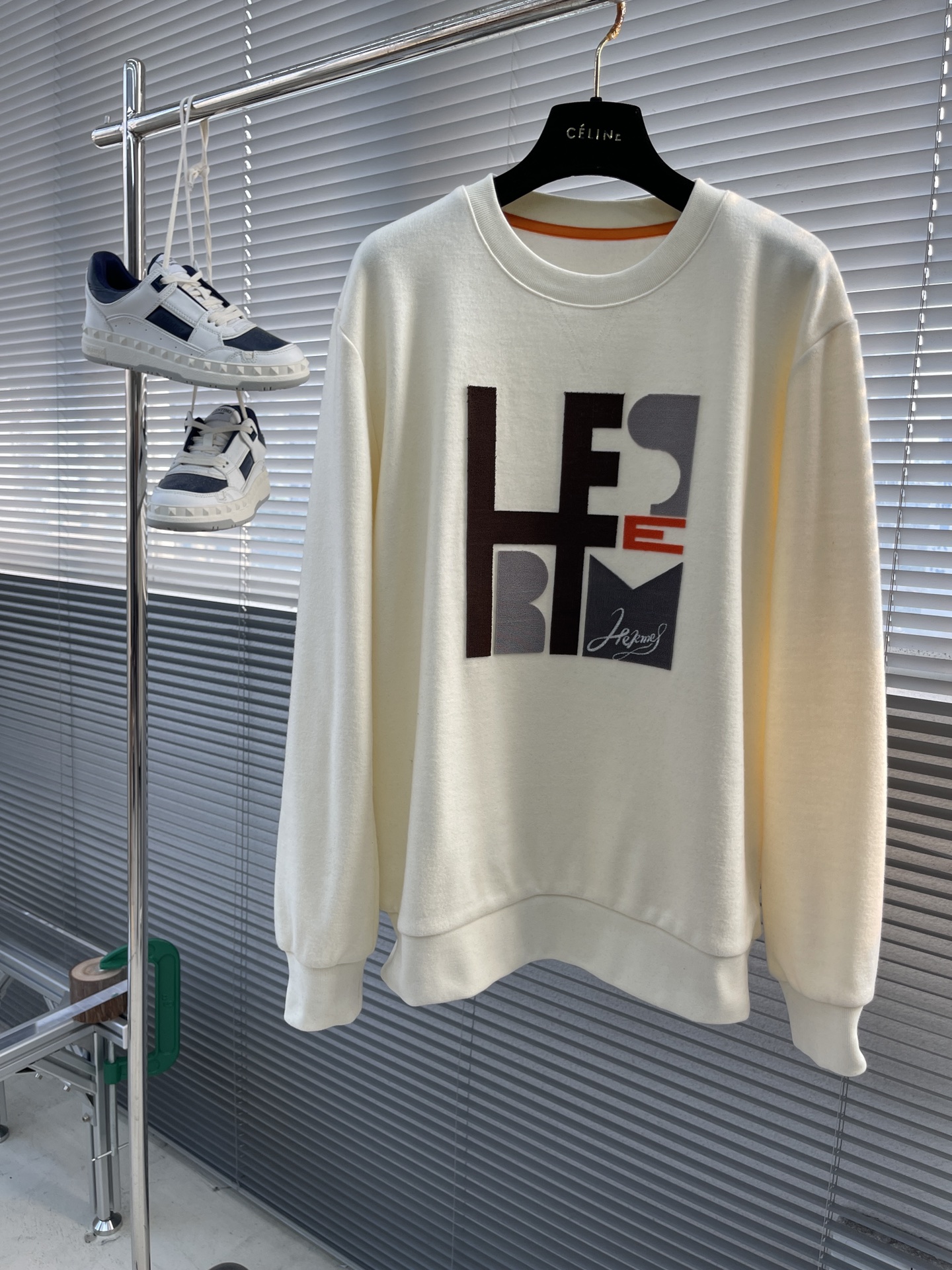 에르메스 Hermes 라운드 맨투맨