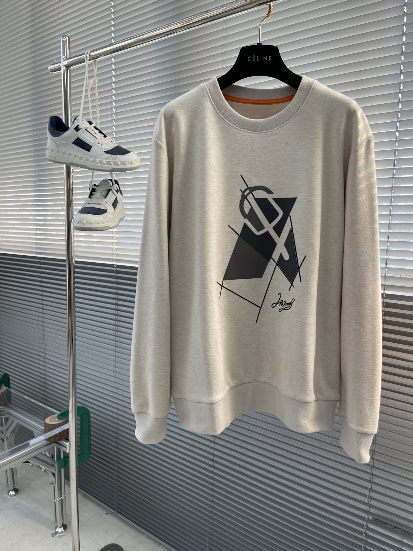 에르메스 Hermes 라운드 맨투맨