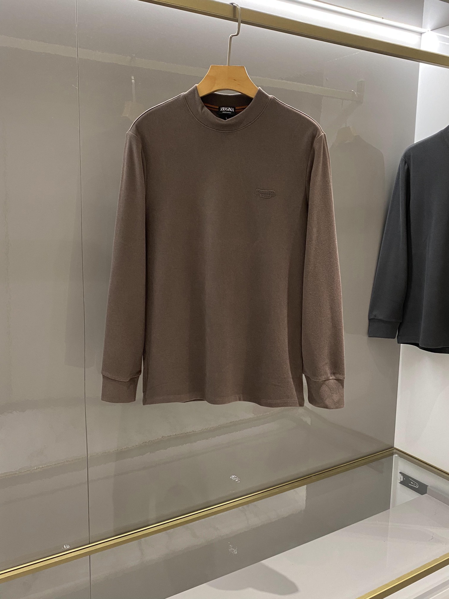 제냐 Zegna 긴팔 티셔츠