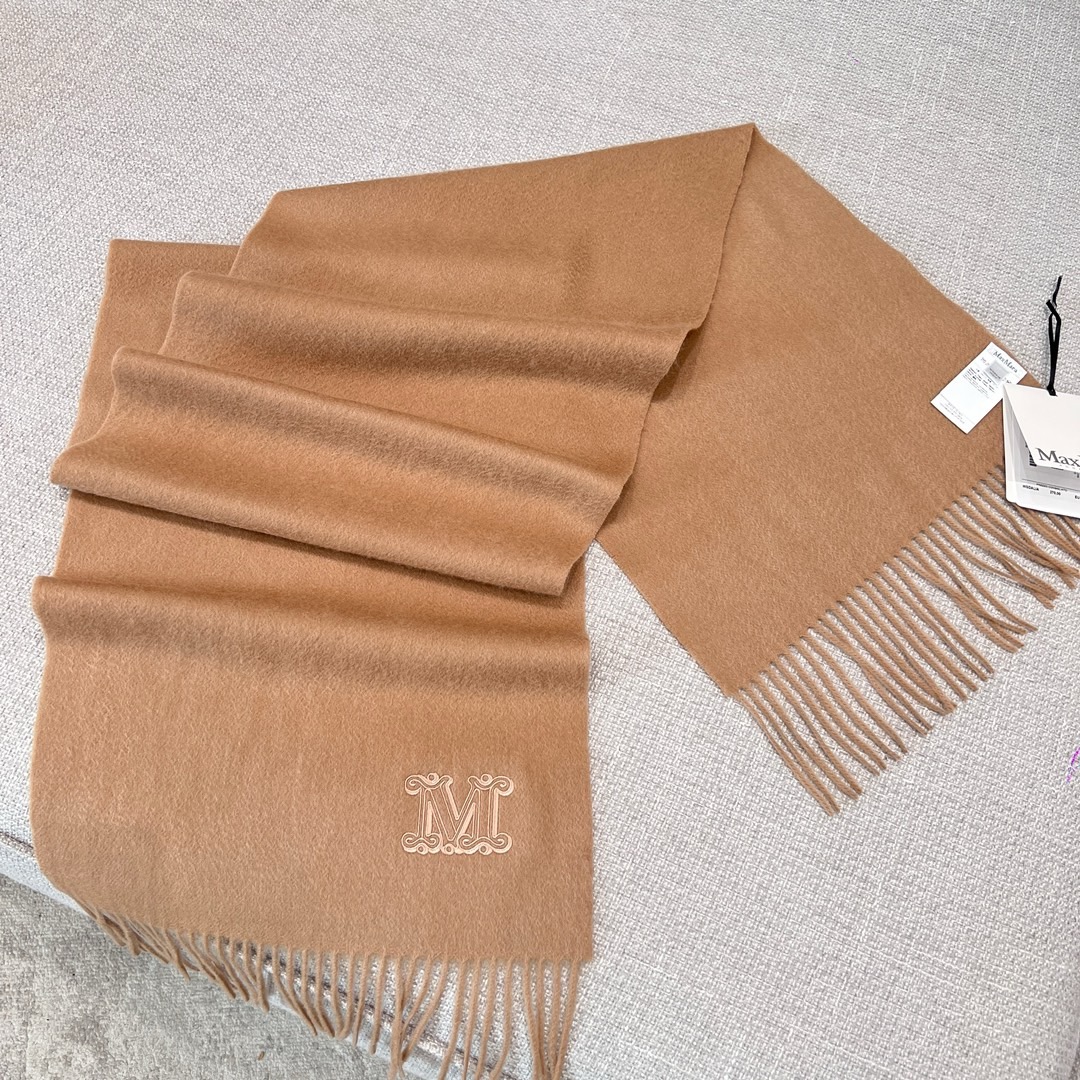 MaxMara 스카프 캐시미어 190×35CM