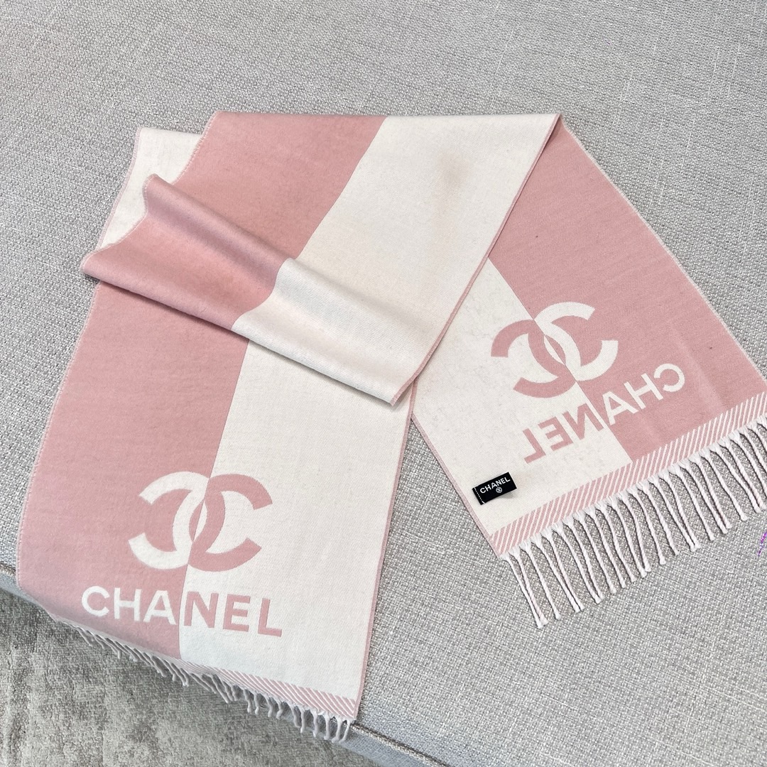 샤넬 CHANEL 스카프 184×34CM