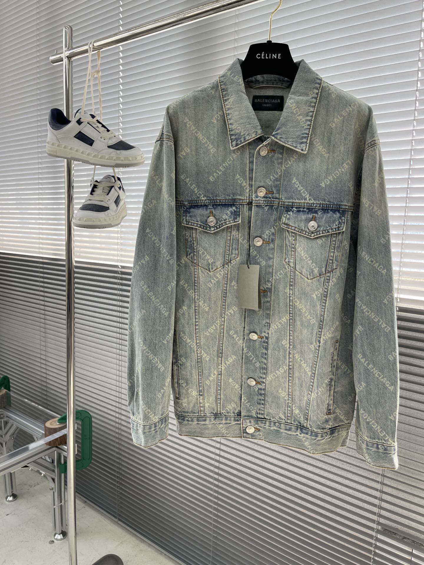 발렌시아가 Balenciaga 데님 재킷