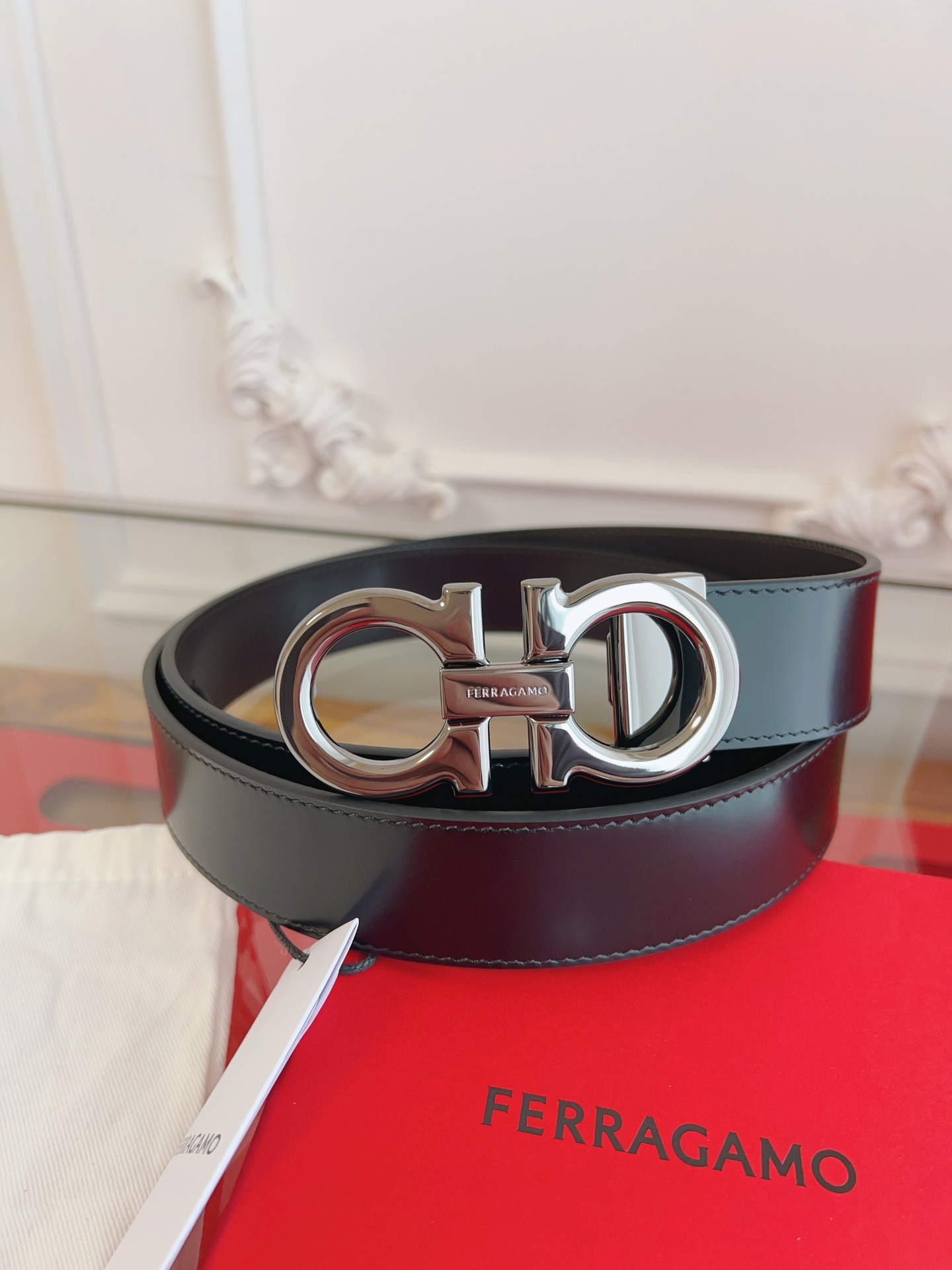 살바토레 페라가모 Salvatore Ferragamo 벨트 35mm