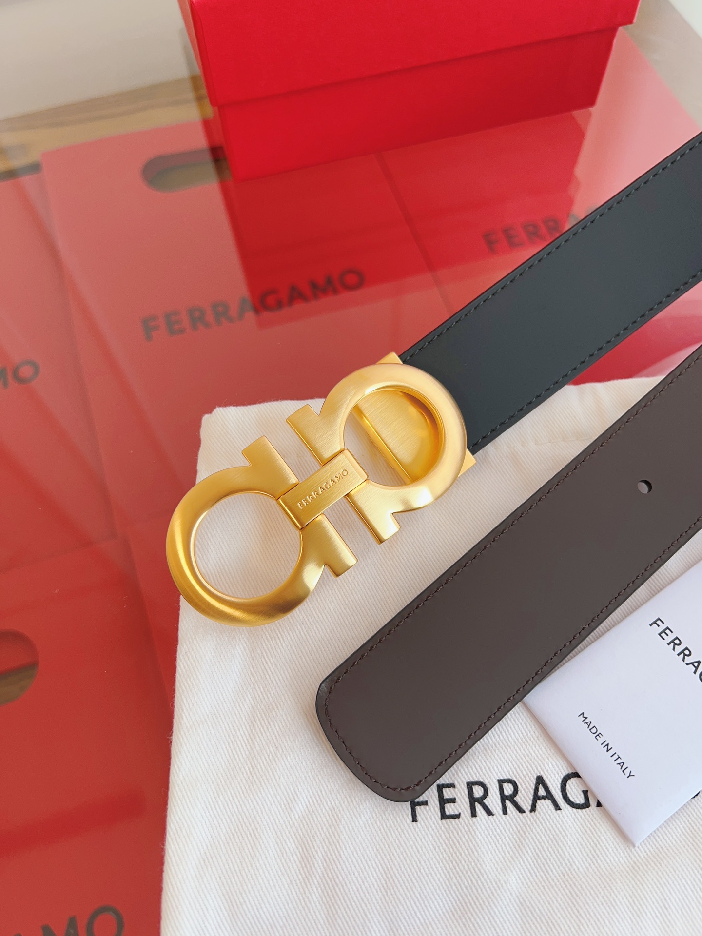 살바토레 페라가모 Salvatore Ferragamo 벨트 35mm