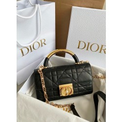 디올 Dior 6550 Ange bag 탑 핸들백 20CM