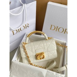 디올 Dior 6550 Ange bag 탑 핸들백 20CM