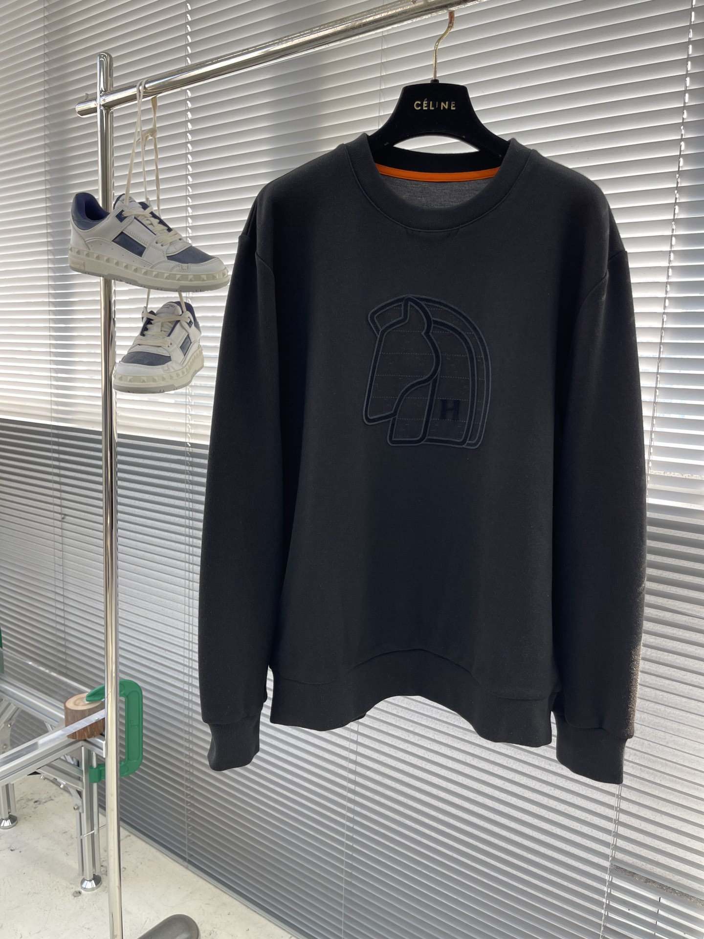 에르메스 Hermes 라운드 맨투맨