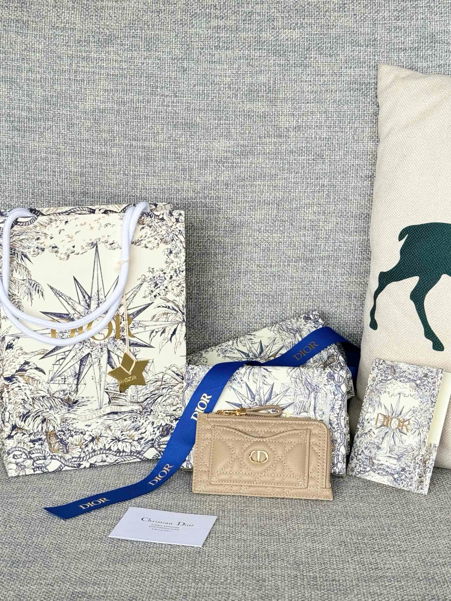 디올 Dior Lady S5131 카드 케이스 13.5CM