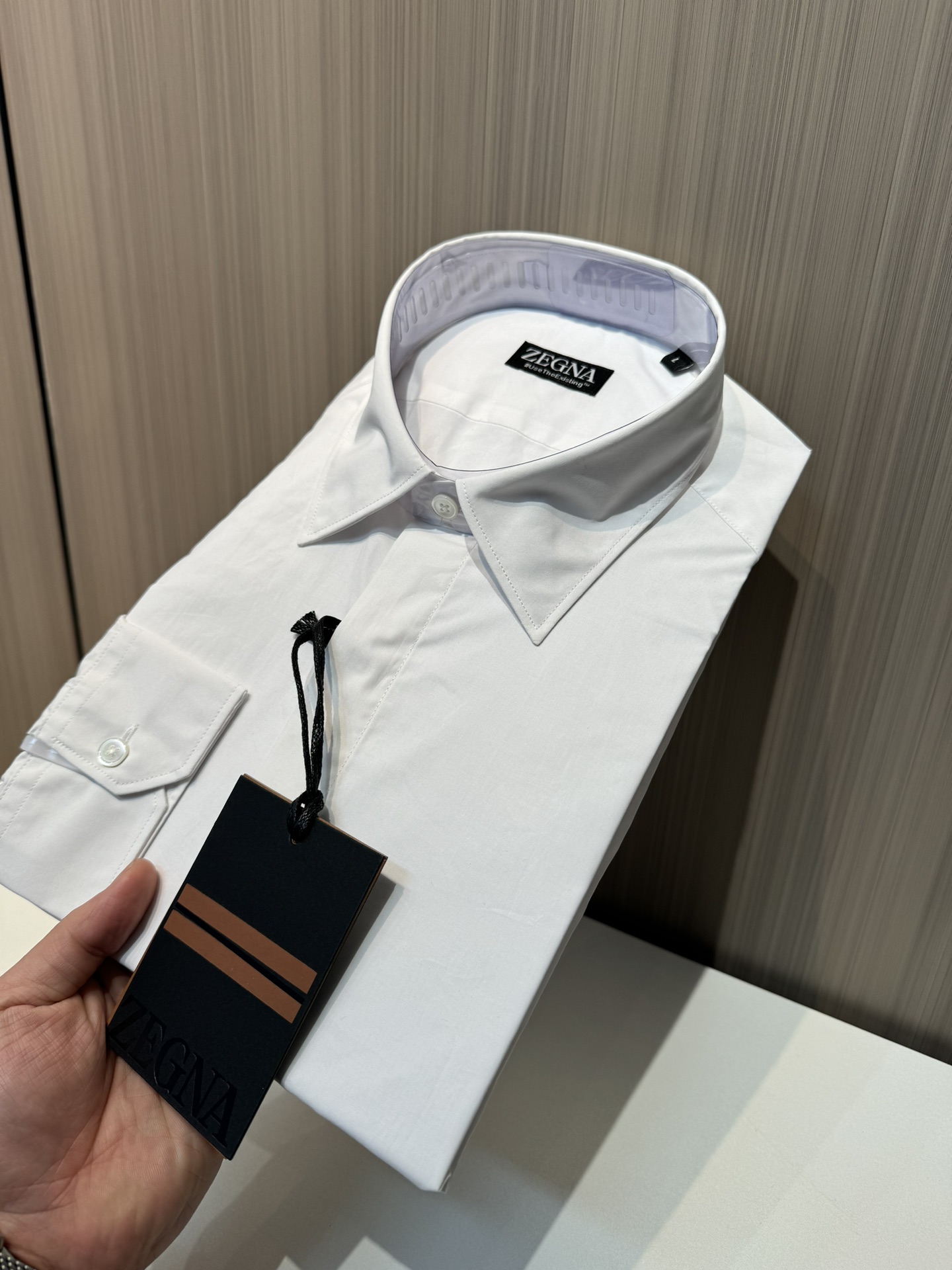 제냐 Zegna 긴팔 셔츠