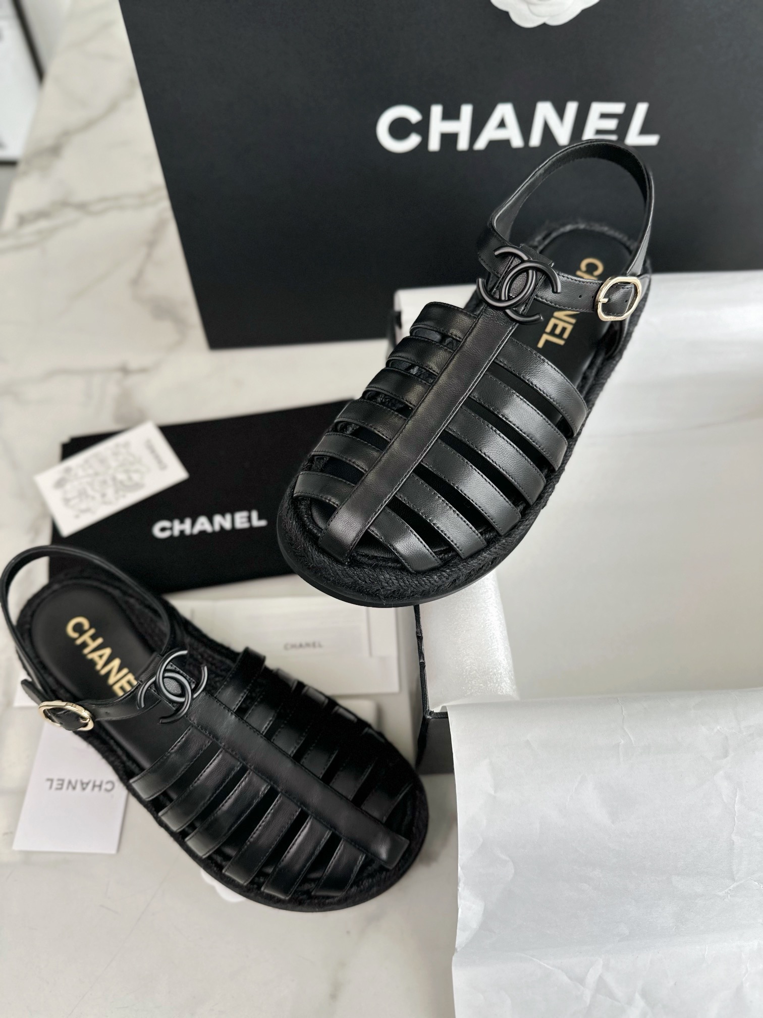 샤넬 CHANEL 샌들