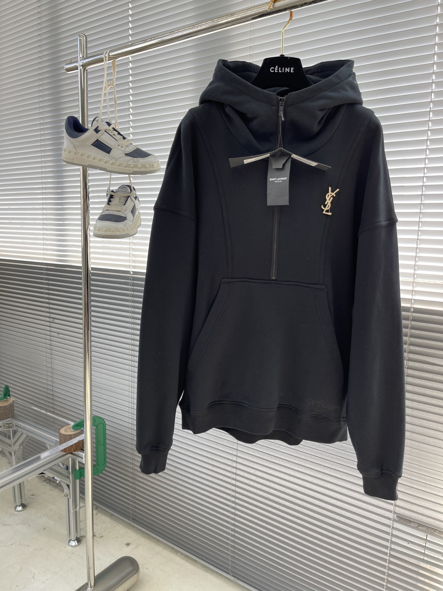 생로랑 Saint Laurent 후드 맨투맨