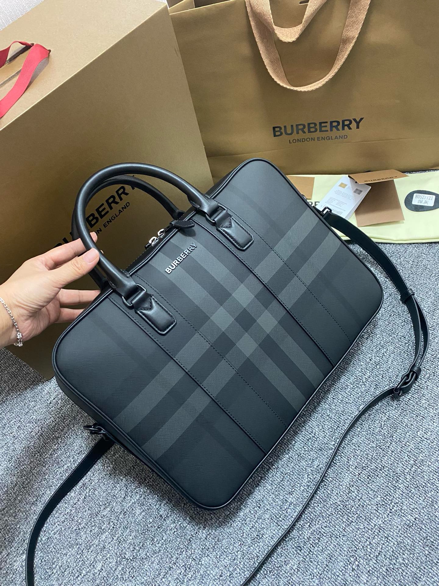 버버리 Burberry 7721 서류가방 38CM