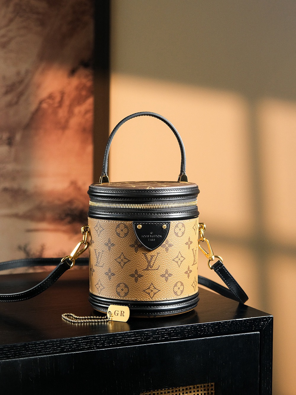 【GR】루이비통 Louis Vuitton M43986 Cannes 깐느 모노그램 앤 모노그램 리버스 15CM