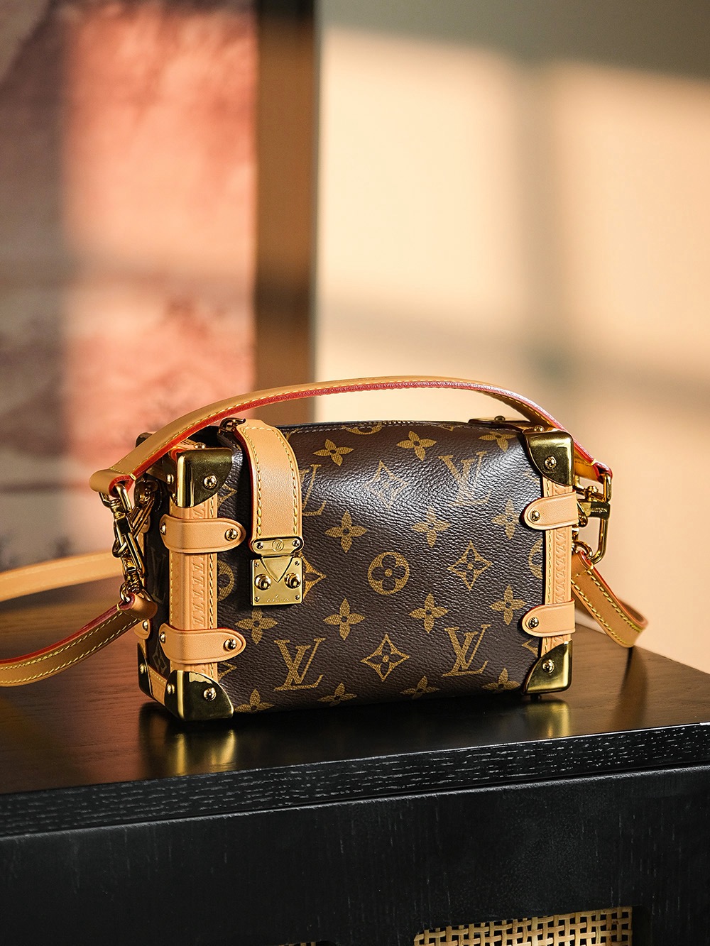 【GR】루이비통 Louis Vuitton M46815 Side Trunk 사이드 트렁크 모노그램 18CM