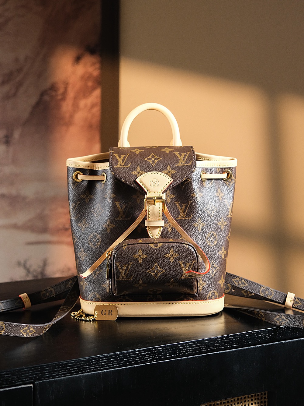 【GR】루이비통 Louis Vuitton M11199 Montsouris 몽수리 미니 모노그램 24CM