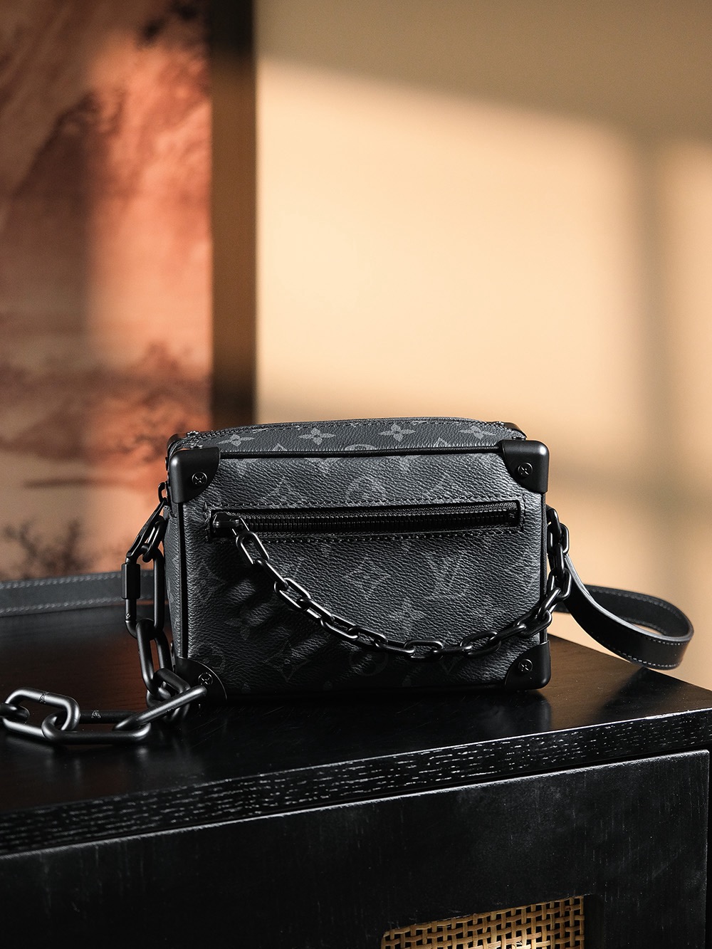 【GR】루이비통 Louis Vuitton M44735 Mini Soft Trunk 크로스 백 18.5CM