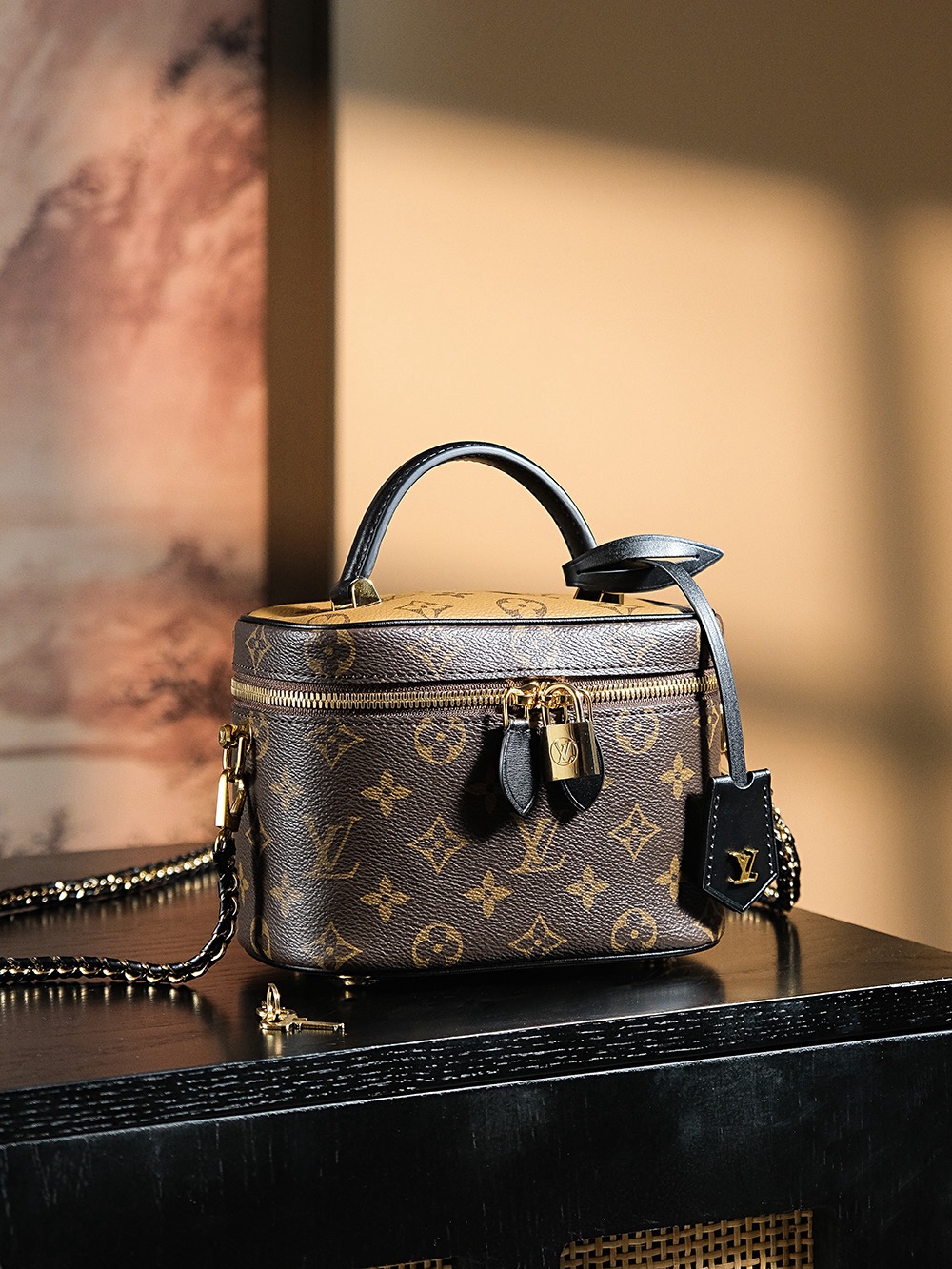 【GR】루이비통 Louis Vuitton M45165 베니티 PM 모노그램 19CM