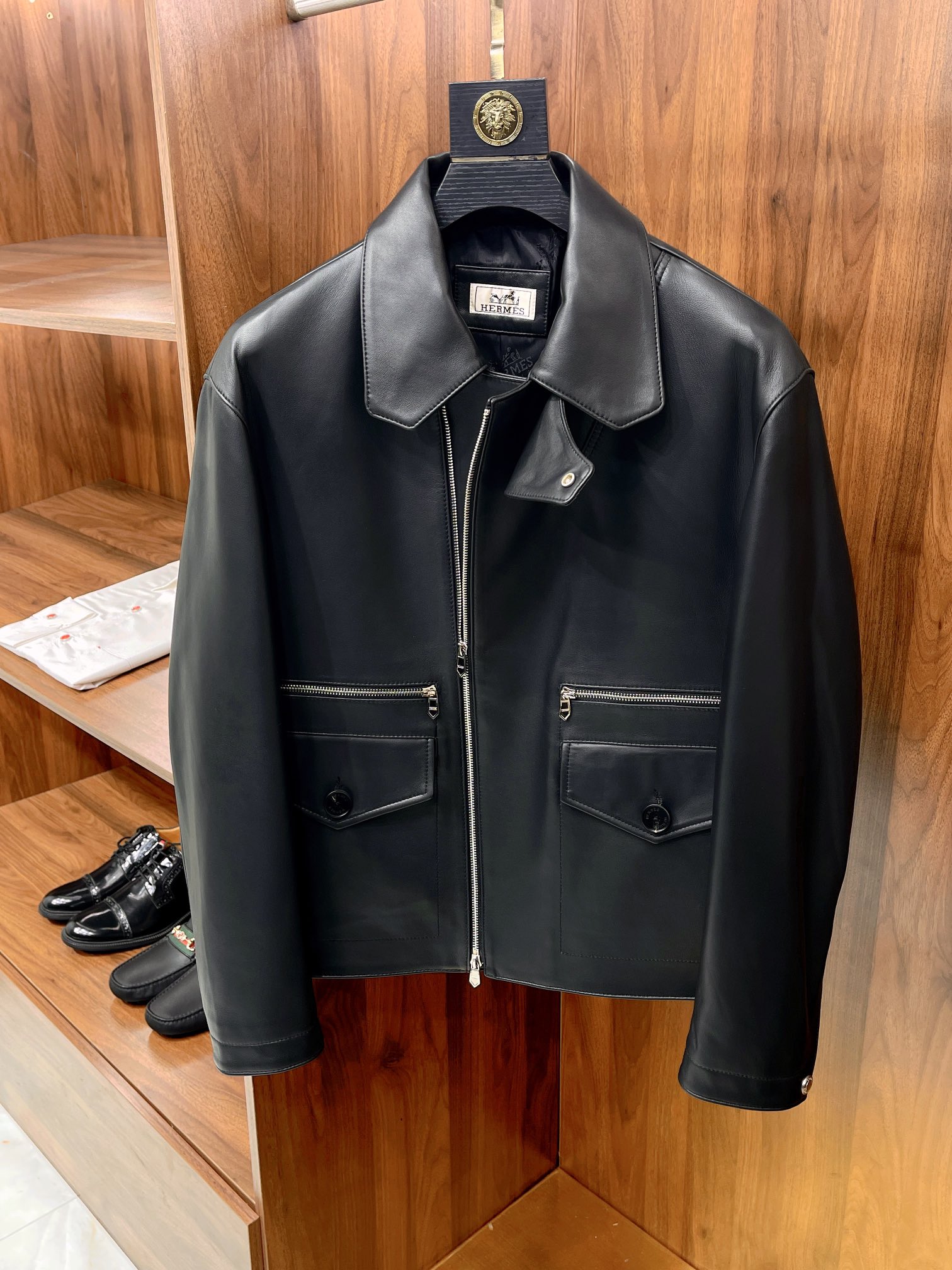에르메스 Hermes 레더 재킷