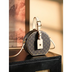 【GR】루이비통 Louis Vuitton M43514 Petite Boite Chapeau 쁘띠뜨 부아뜨 샤포 모노그램 17.5CM