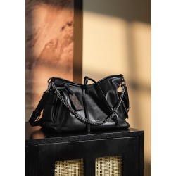 【GR】루이비통 Louis Vuitton M24861 Carryall Dark 캐리올 다크 MM 블랙 33.5CM