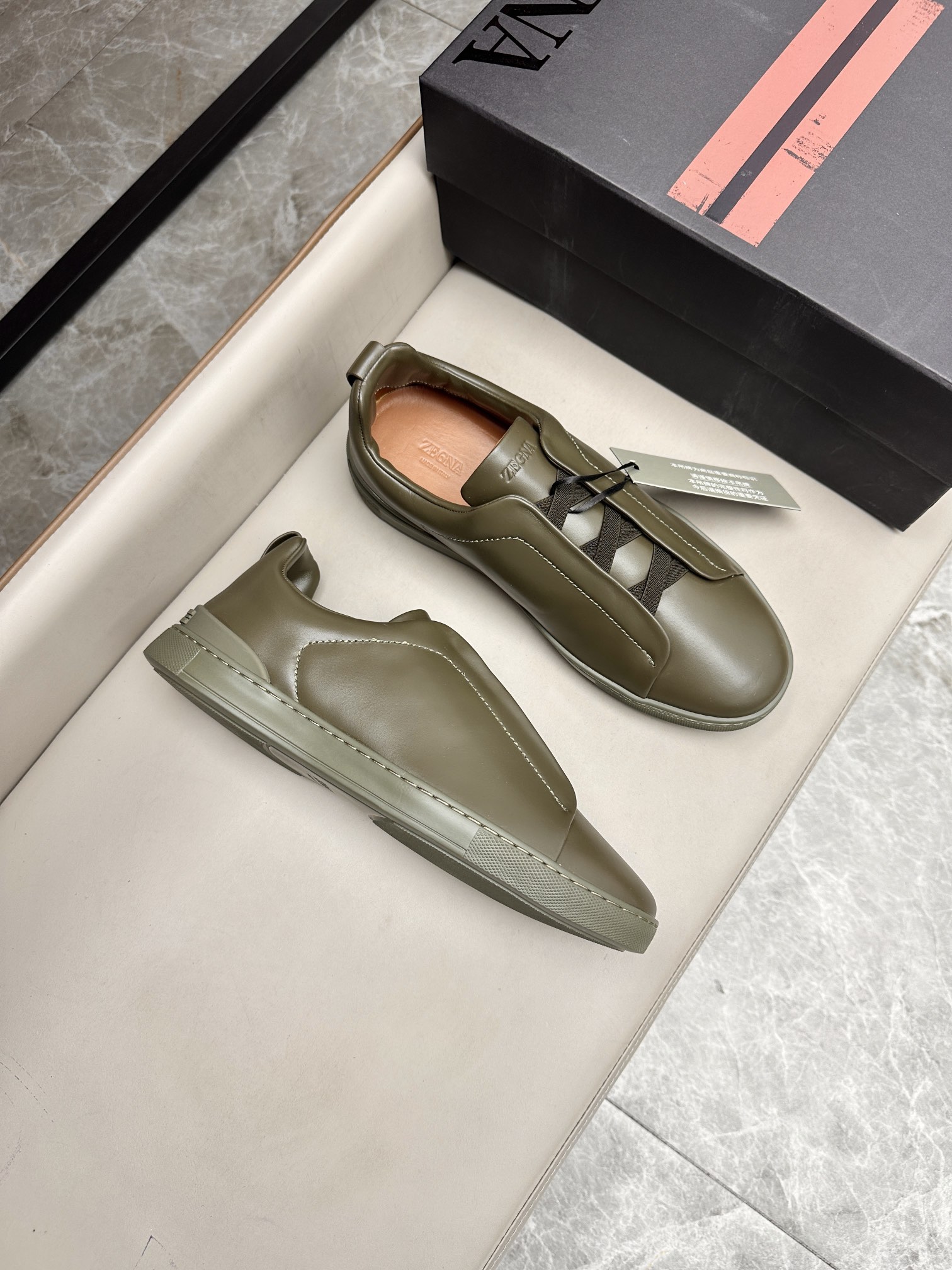 제냐 Zegna Triple Stitch™ 스니커즈