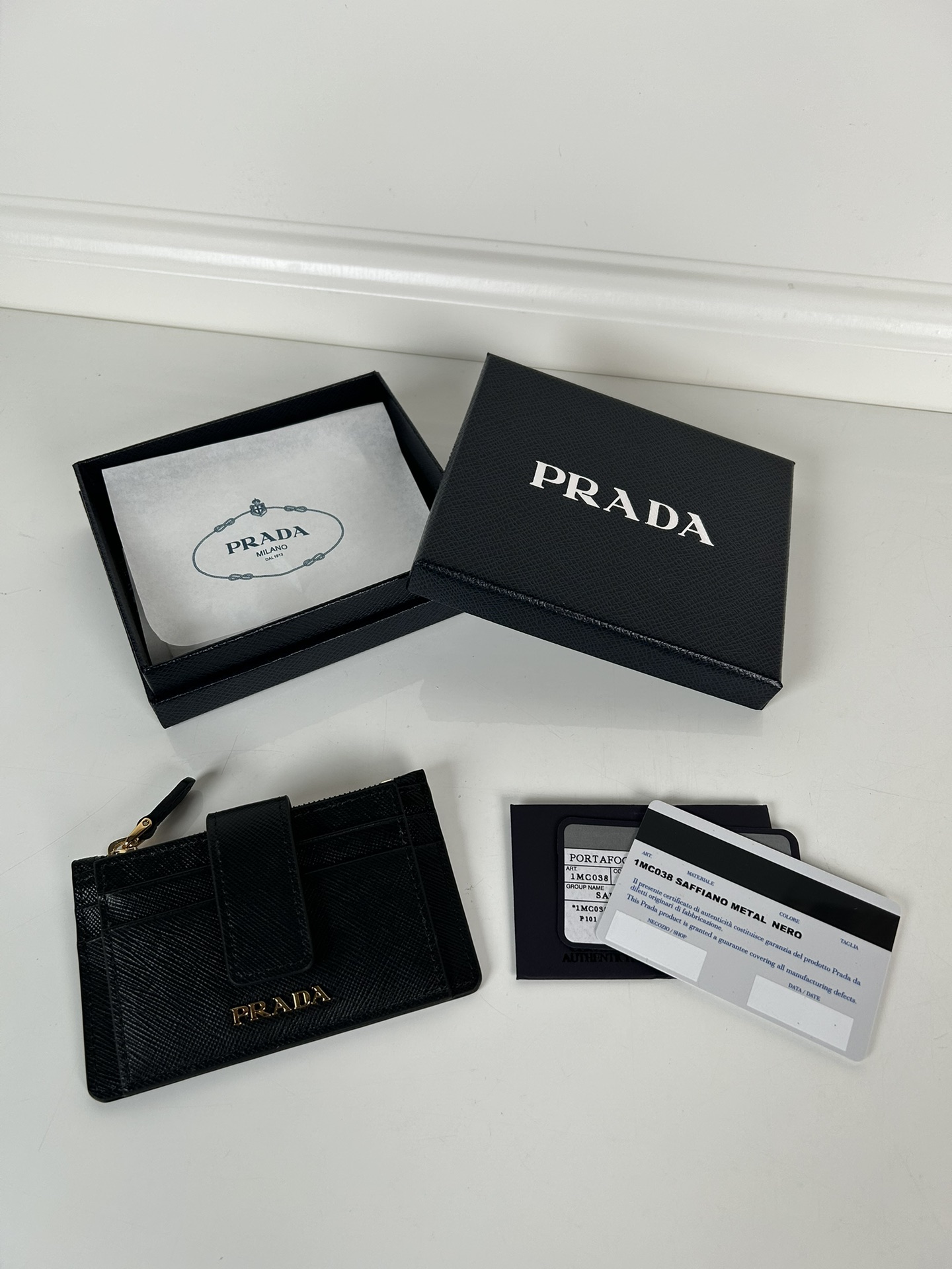 프라다 Prada 1MC038 카드 가방 12CM