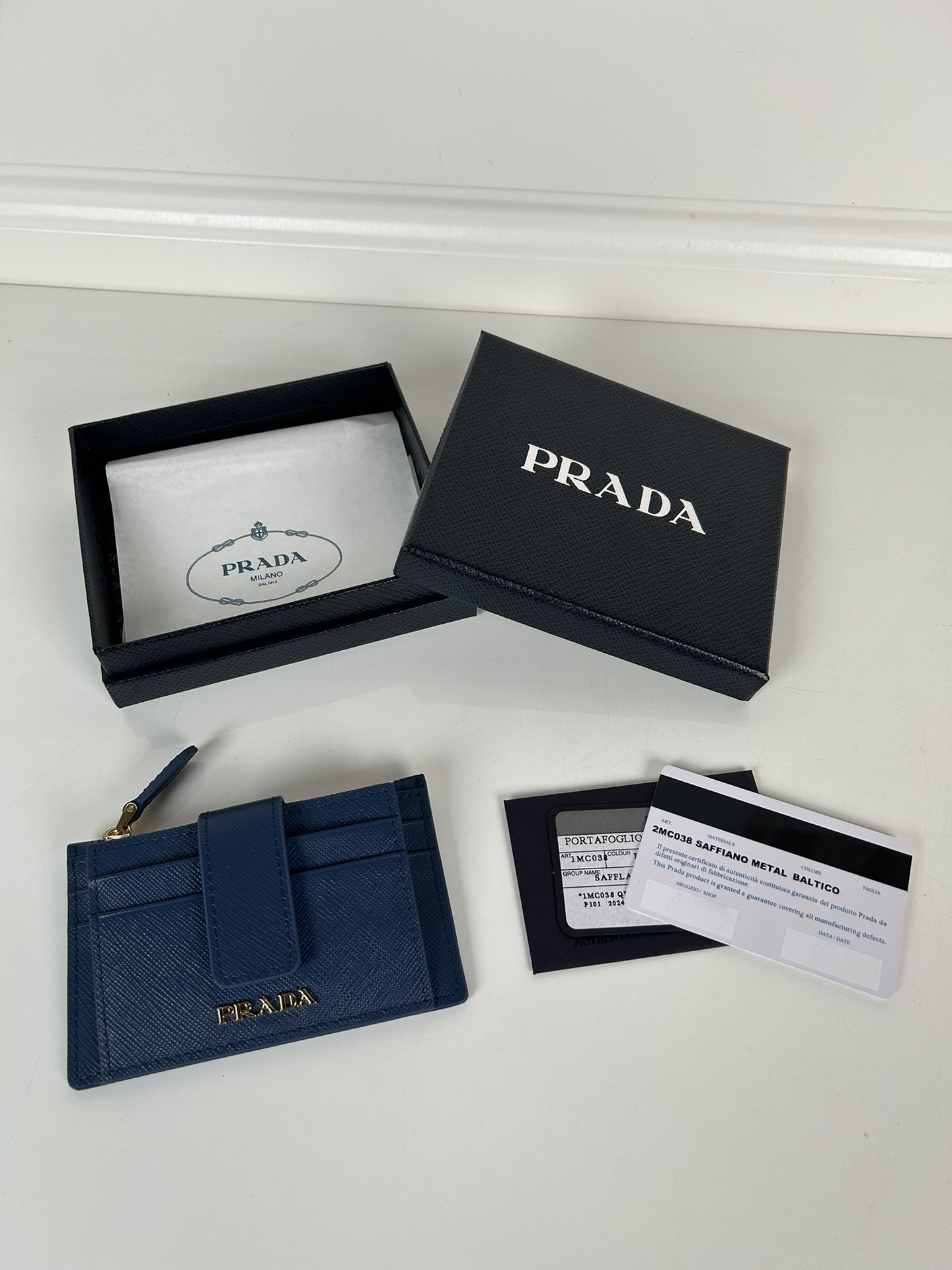 프라다 Prada 1MC038 카드 가방 12CM