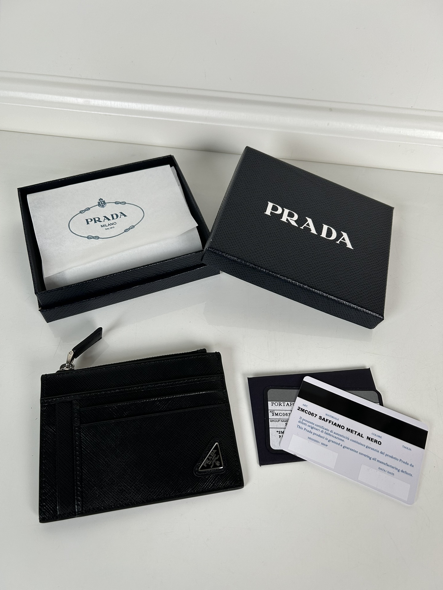 프라다 Prada 2MC067 카드 가방 12CM
