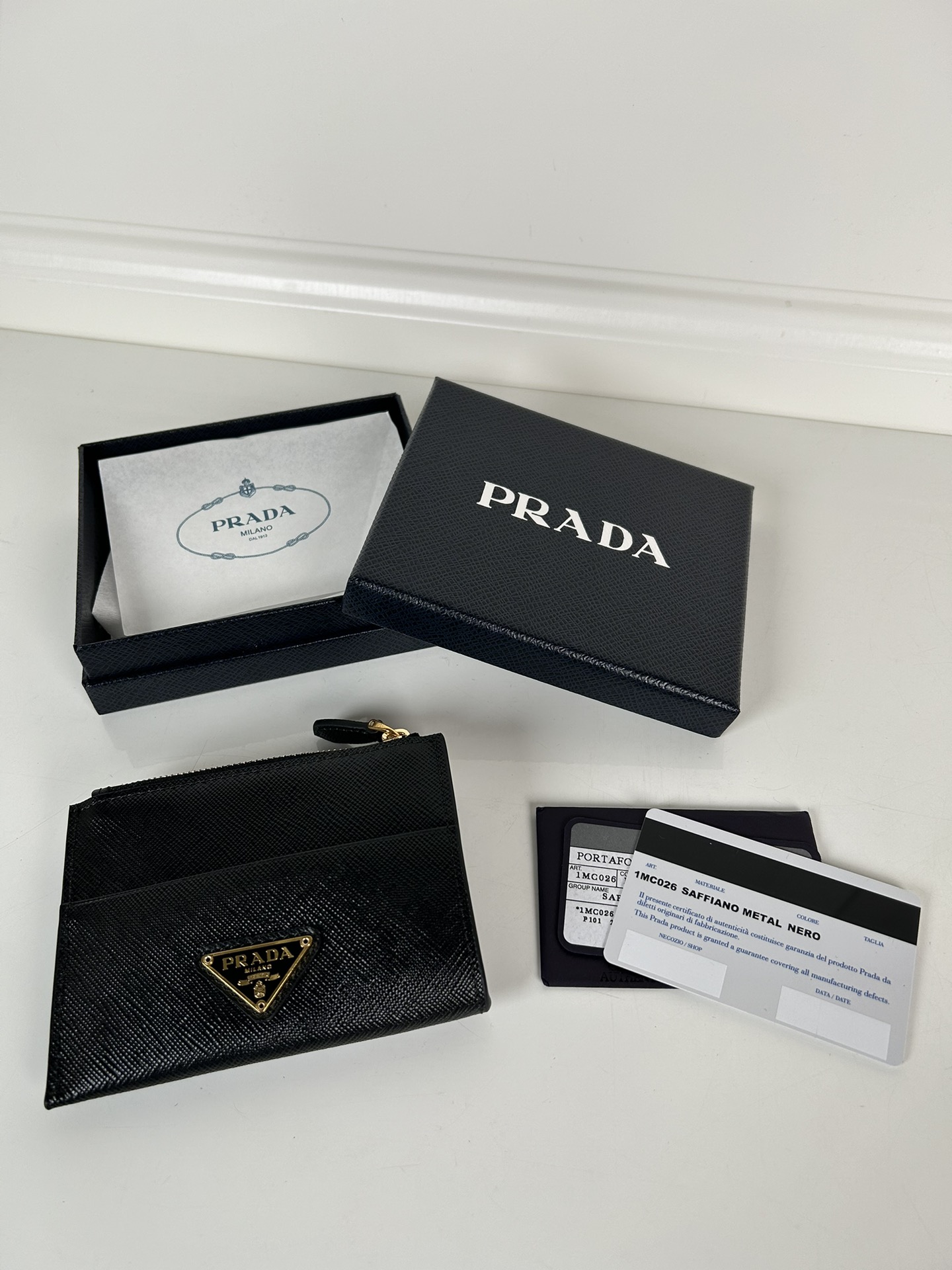 프라다 Prada 1MC067 카드 가방 12CM