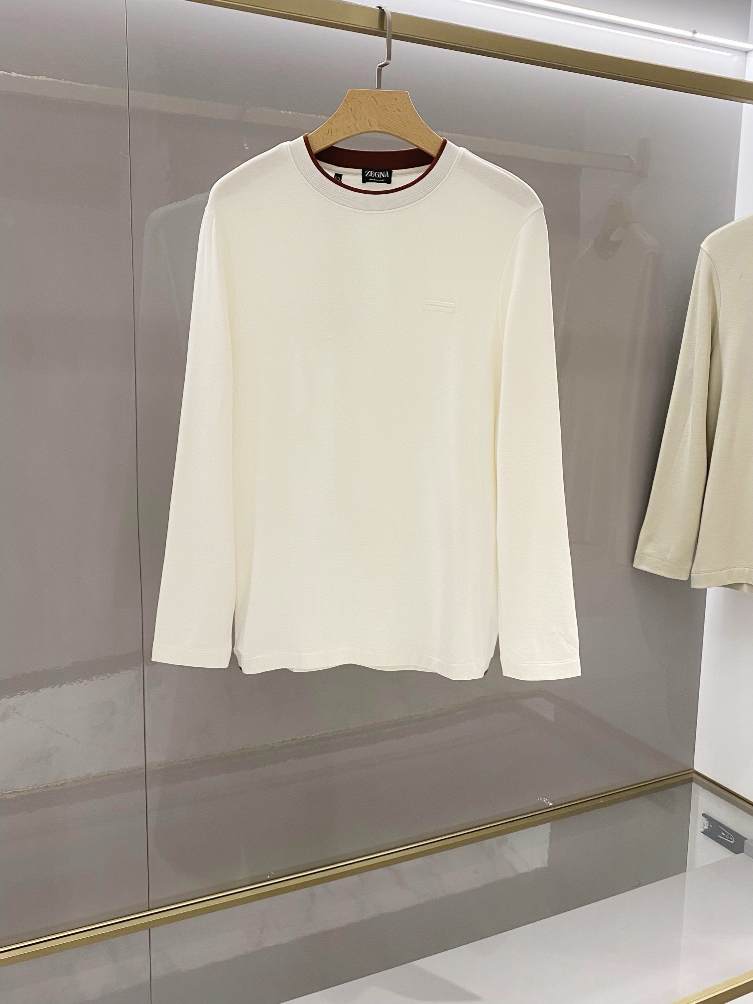 제냐 Zegna 긴팔 티셔츠