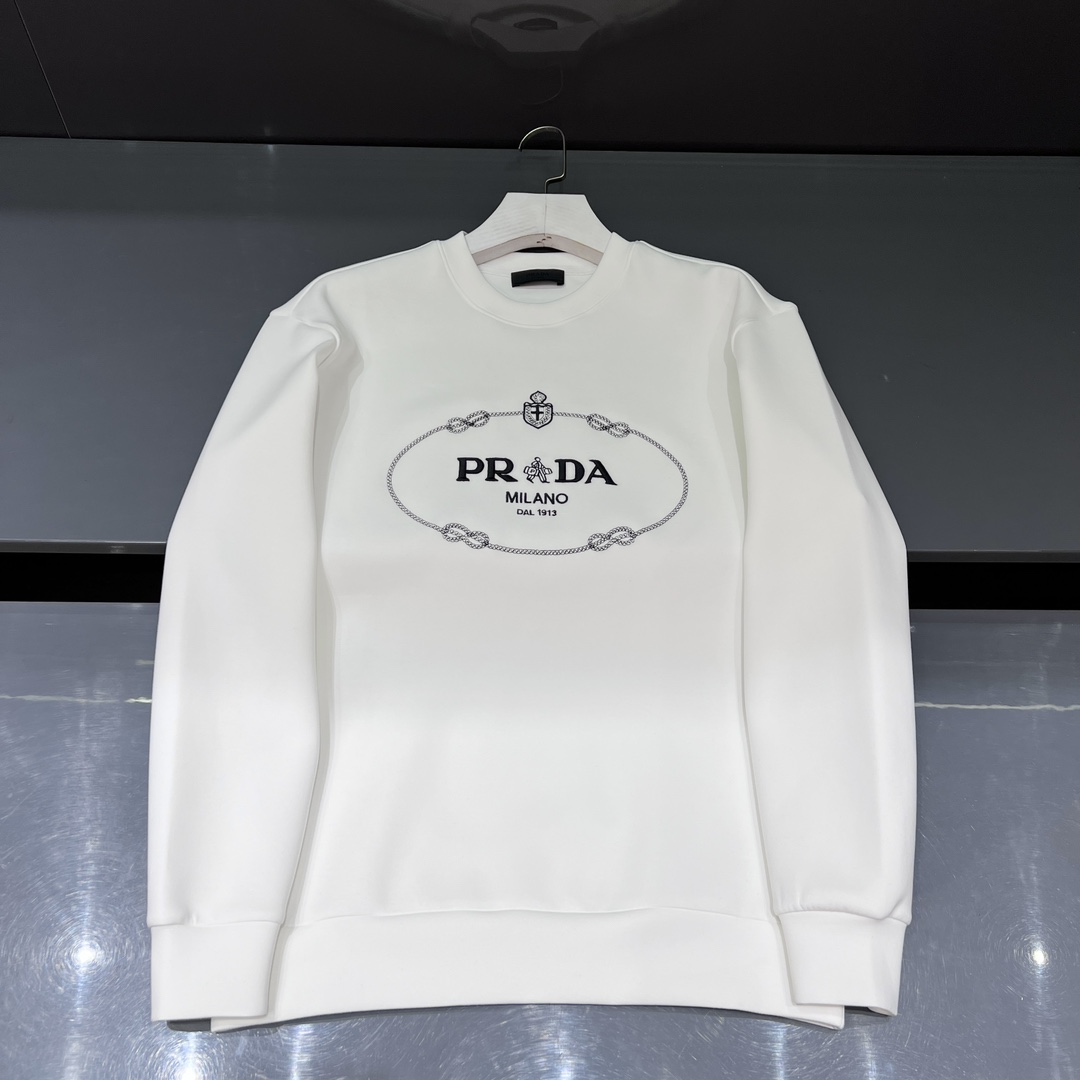 프라다 Prada 라운드 맨투맨
