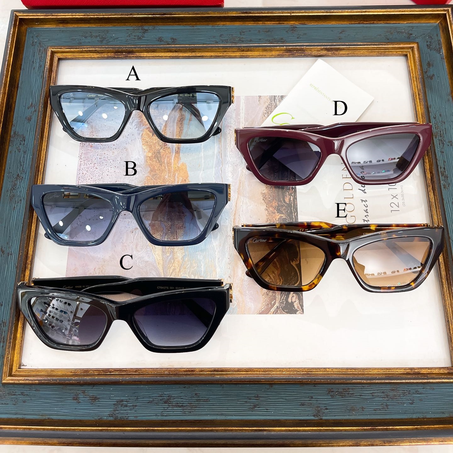 까르띠에 Cartier CT0437S 53口18-140