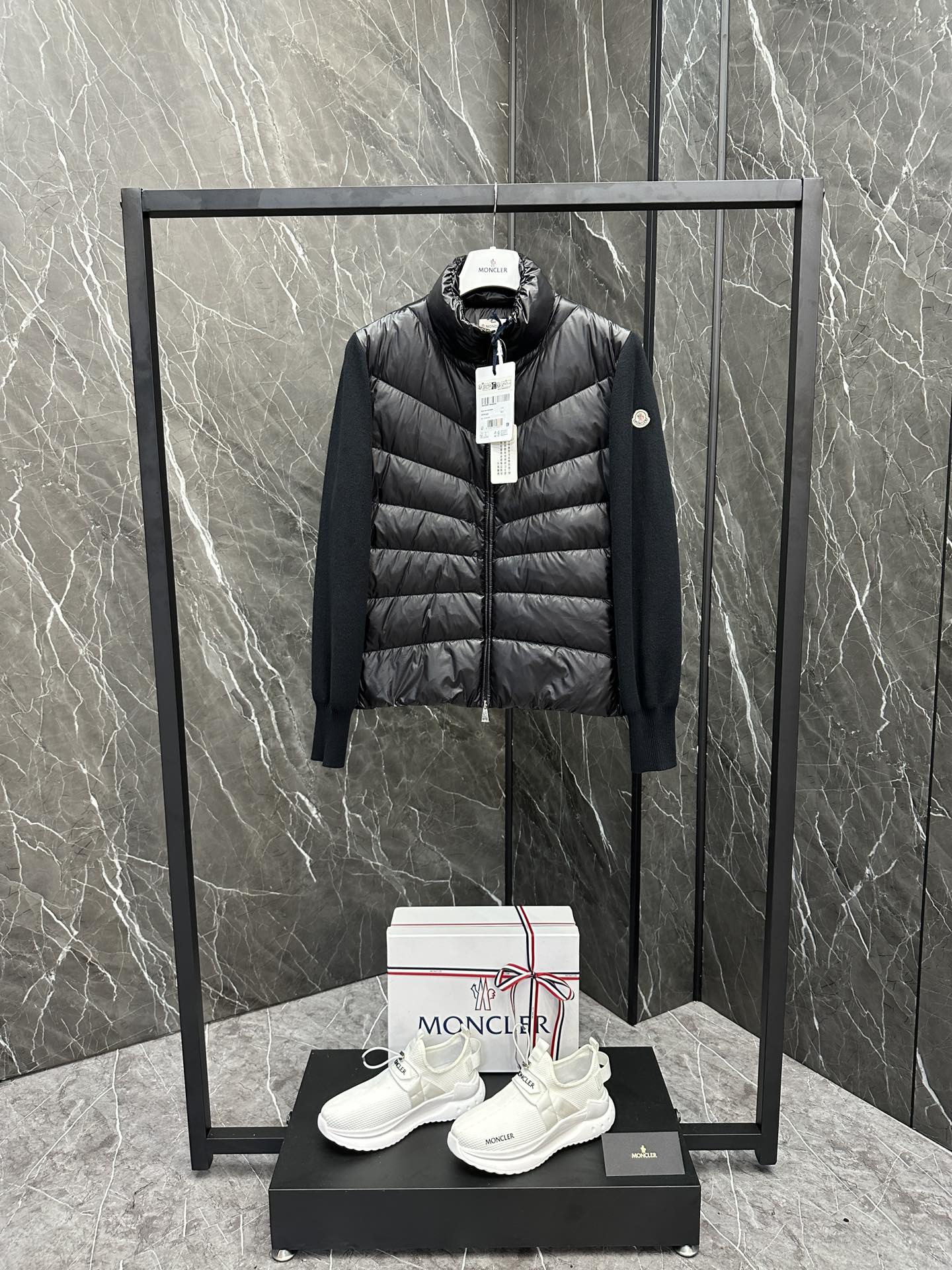 몽클레어 Moncler cardigan tricot  트라이콧 니트패딩재킷