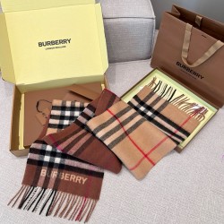 버리 Burberry 스카프 캐시미어 168×30CM