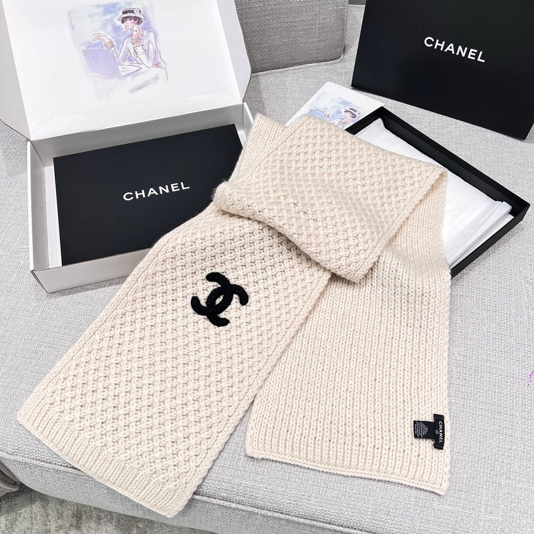 샤넬 CHANEL 스카프 200×28CM