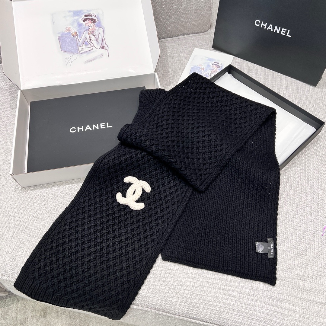 샤넬 CHANEL 스카프 200×28CM