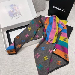 샤넬 CHANEL 스카프 187×69CM